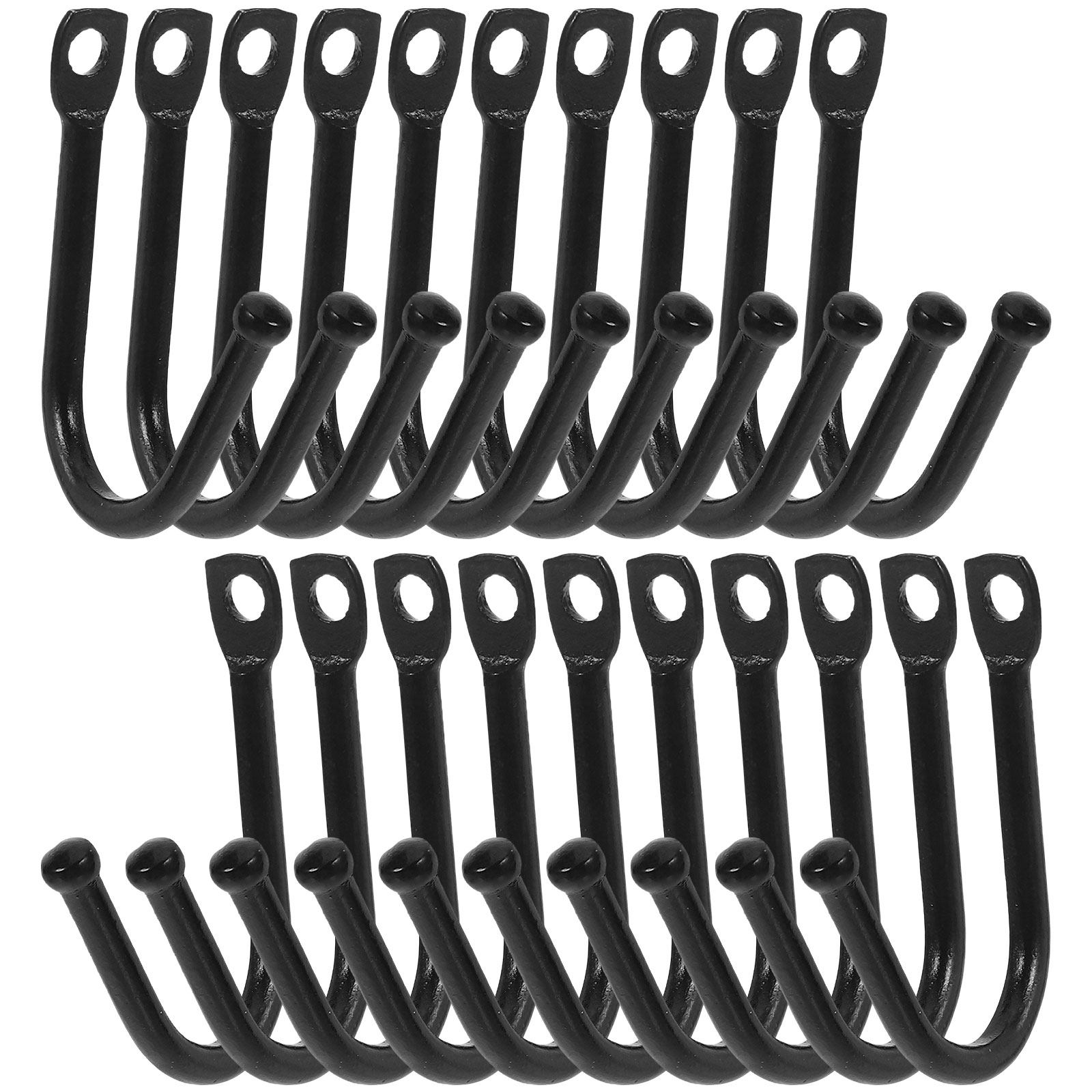Heavy Equipment Storage Yard - 20 crochets muraux robustes pour garage,