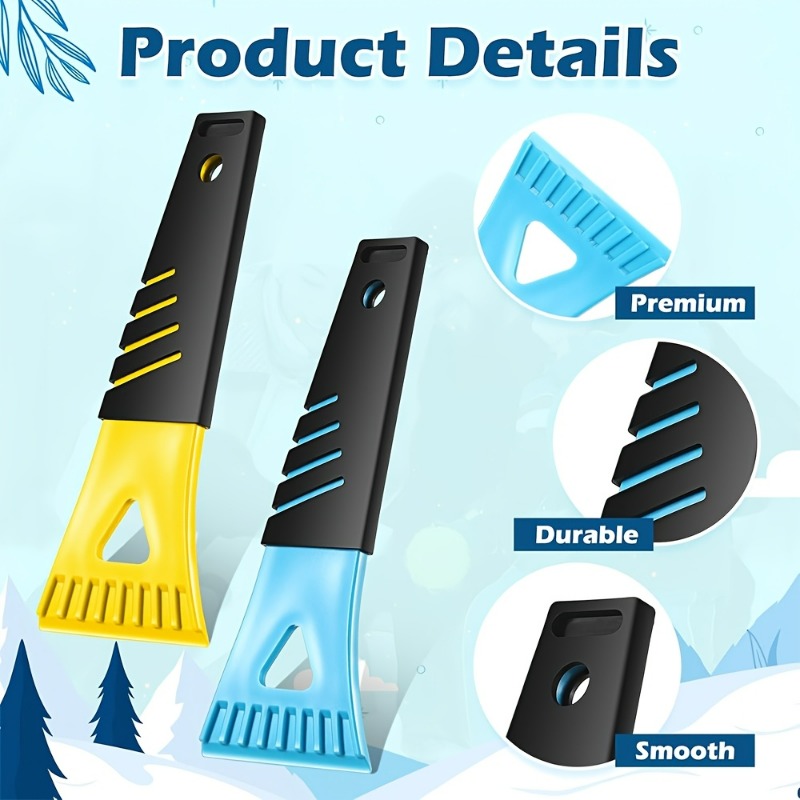 Heavy Equipment Scraper - Grattoir à glace robuste en PVC,