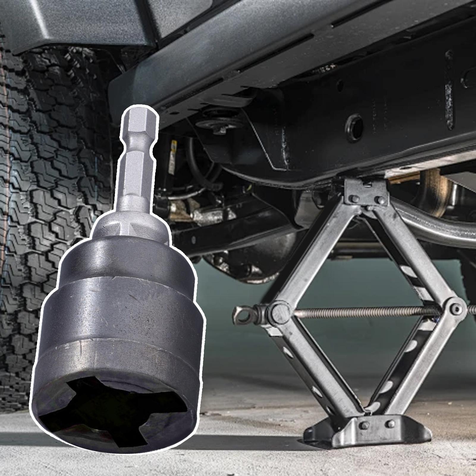 Heavy Equipment Jack - Adaptateur de perceuse électrique pour prise