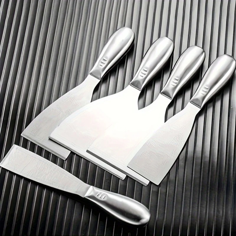 Heavy Equipment Scraper - Ensemble de grattoirs en acier inoxydable,