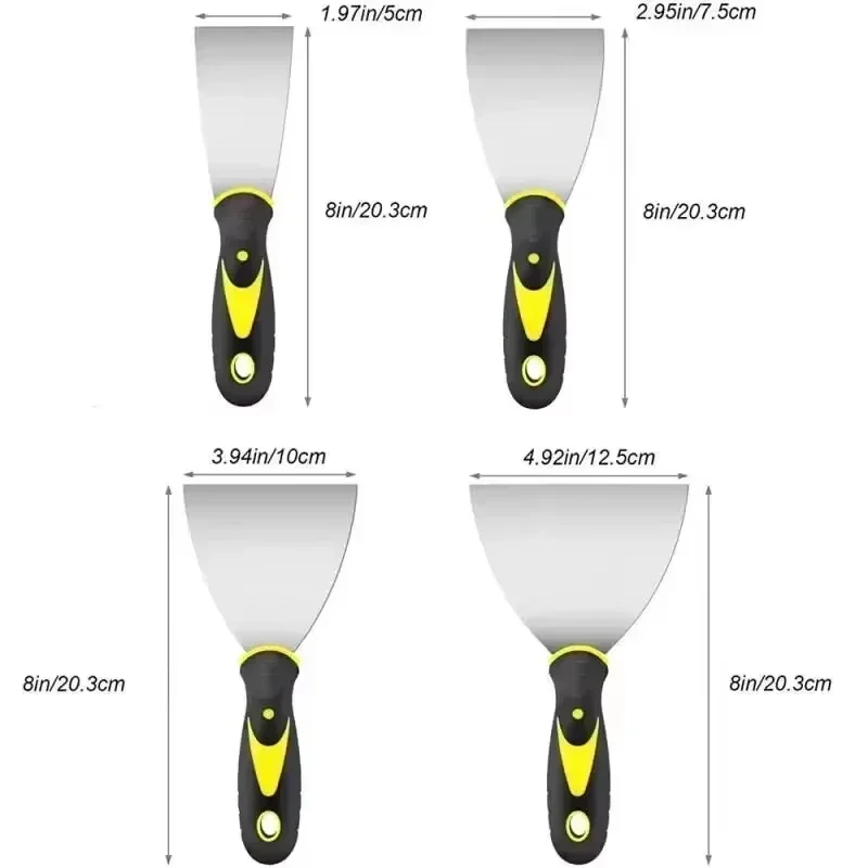 Couteau à mastic en acier inox - Heavy Equipment Scraper avis et prix
