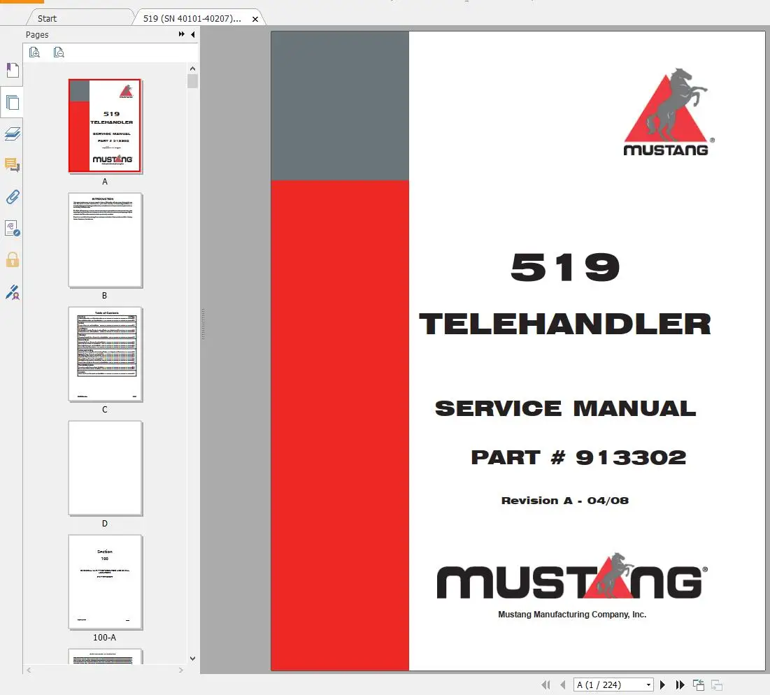 AutoDVD2 Mustang Machinery Équ - Heavy Equipment Service avis et prix