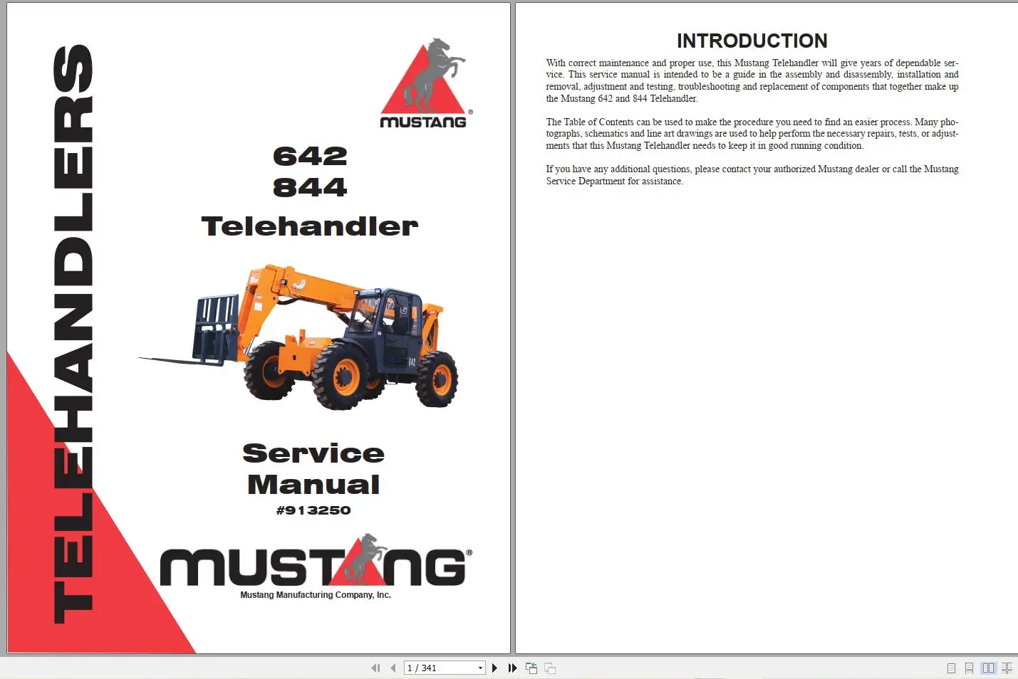 AutoDVD2 Mustang Machinery Équ - Heavy Equipment Service avis et prix