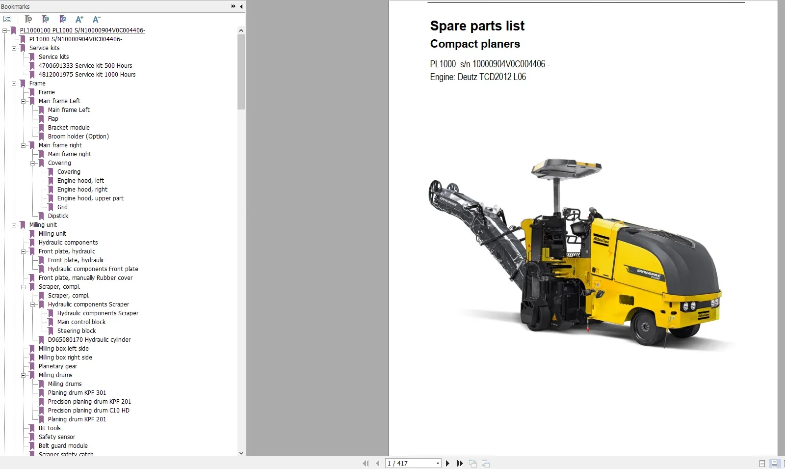 EPC-SOFTWARE Dynapac Heavy Equ - Heavy Equipment Software avis et prix